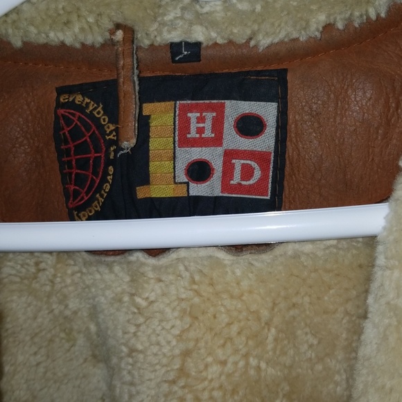 Genuine Leather and Suede Coat